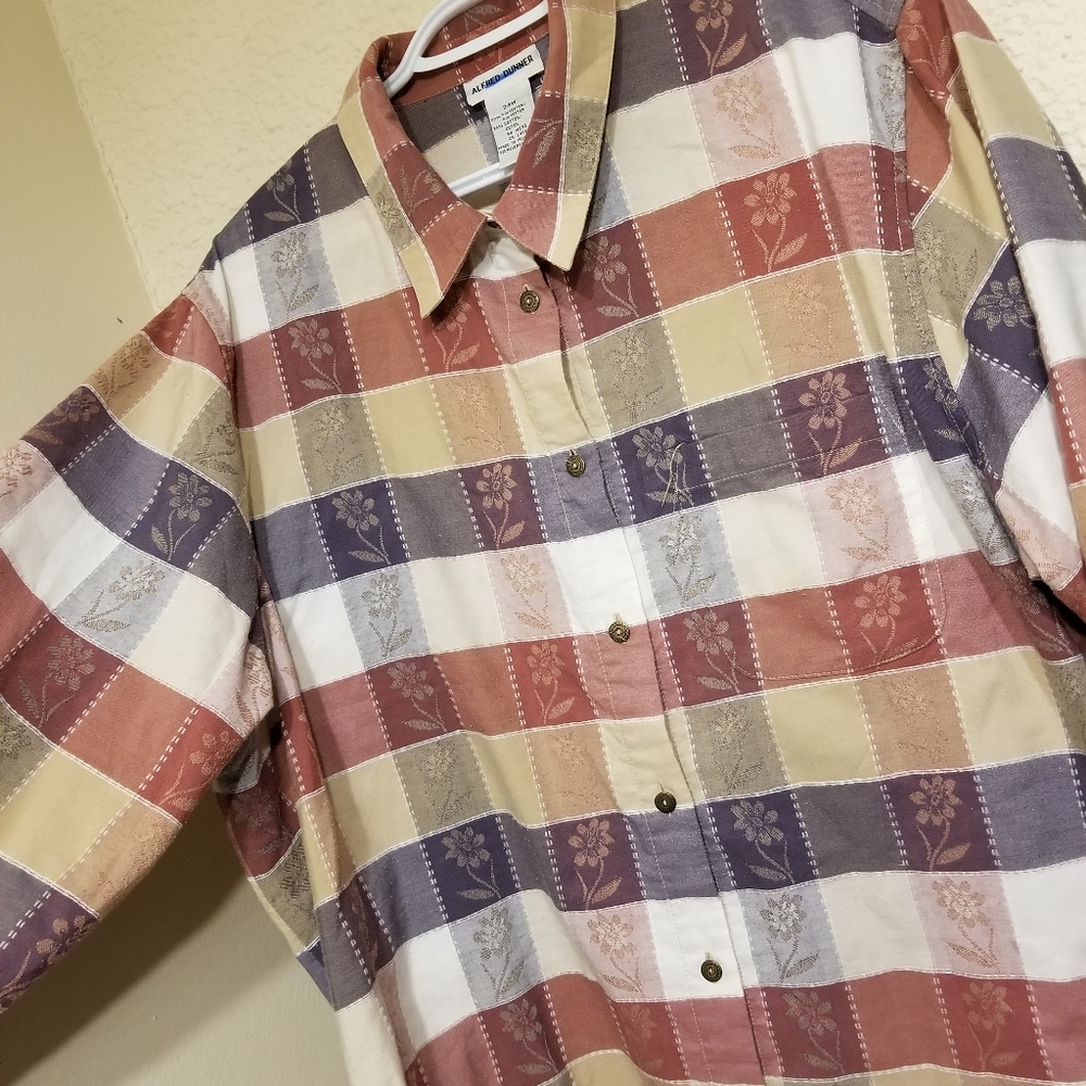 Alfred Dunner Button-Up - Picture 3 of 6
